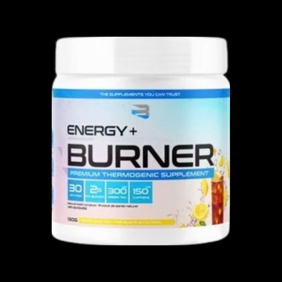 Believe Supplements Energy plus Burner thermogenic, iced tea lemonade flavour