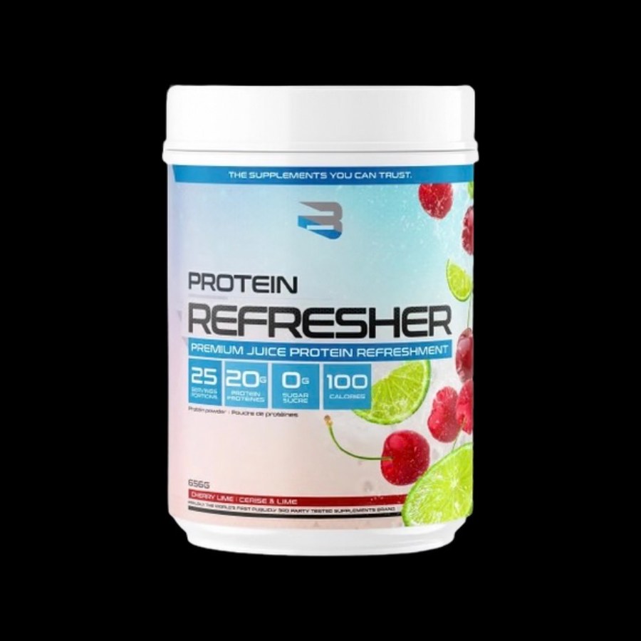 Believe Supplements Protein Refresher juice protein, cherry lime flavour
