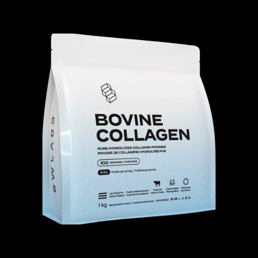 SW Labs Bovine Collagen hydrolyzed collagen powder, 100 servings