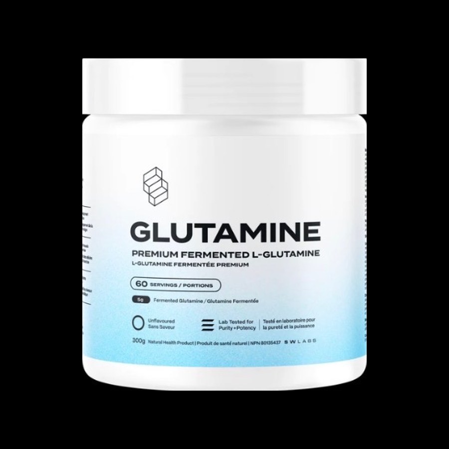 SW Labs Premium Fermented L-Glutamine, 300 grams, unflavoured